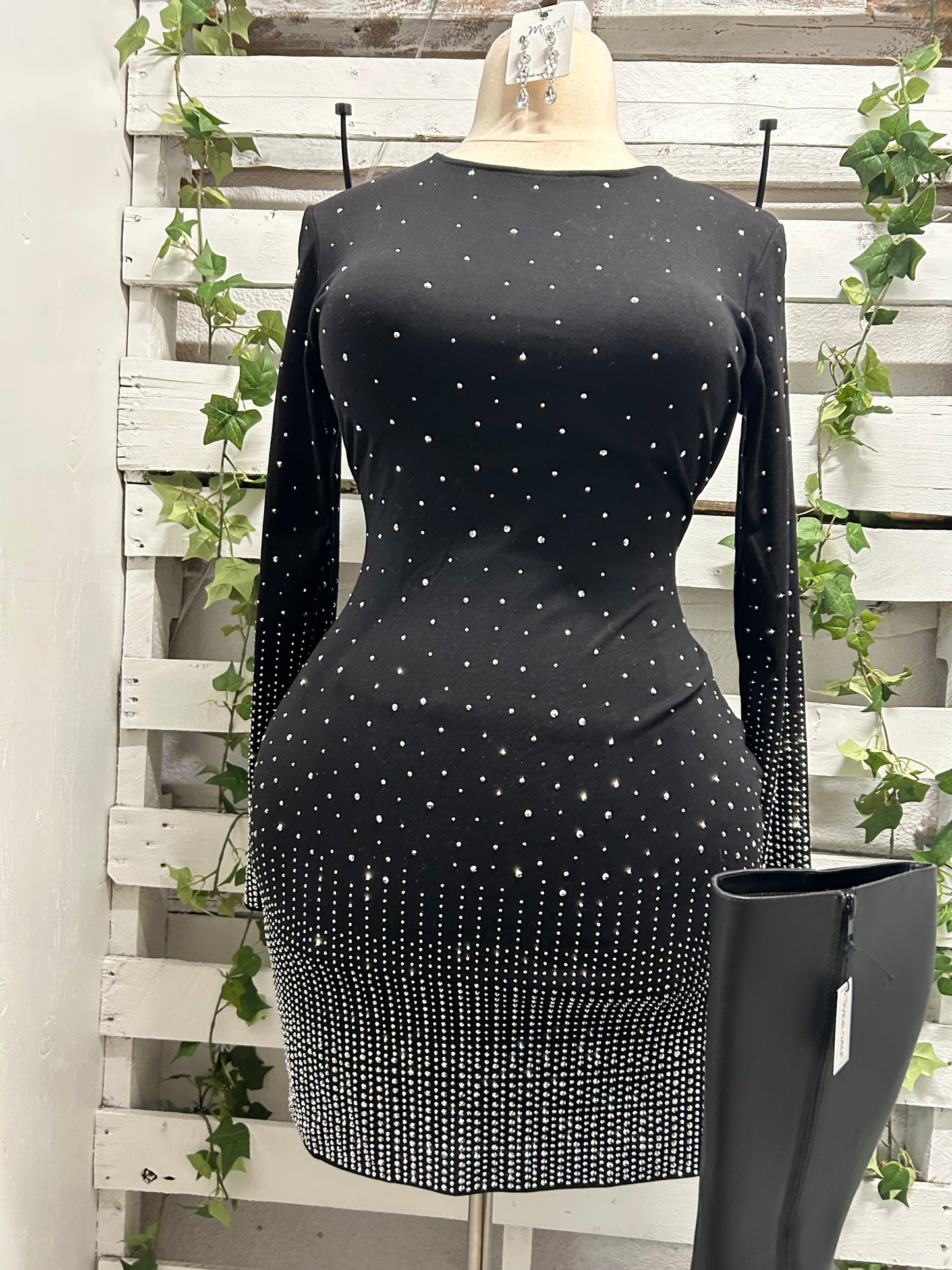 Rhinestone dress