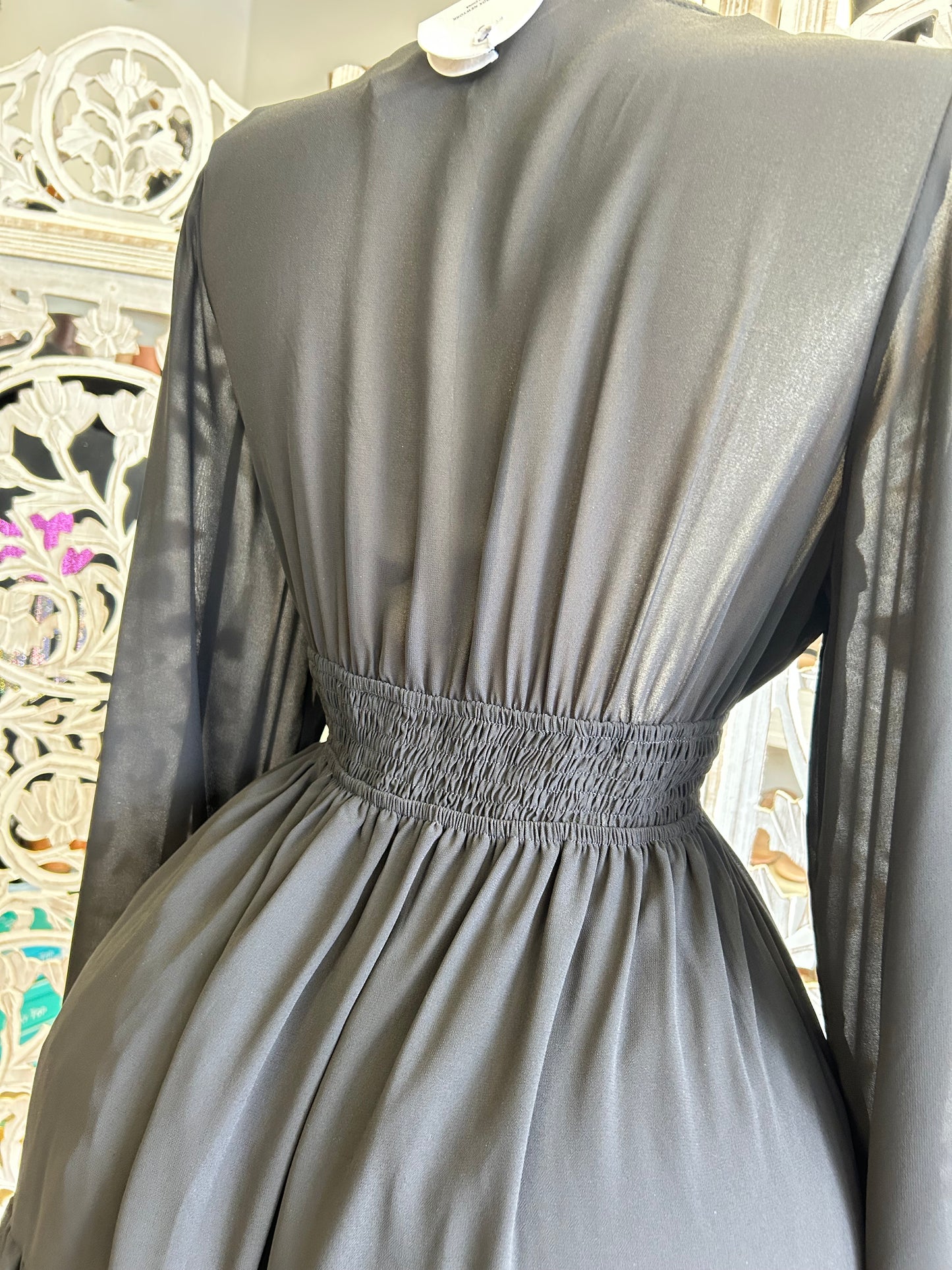 Mini bow tie dress (size up)