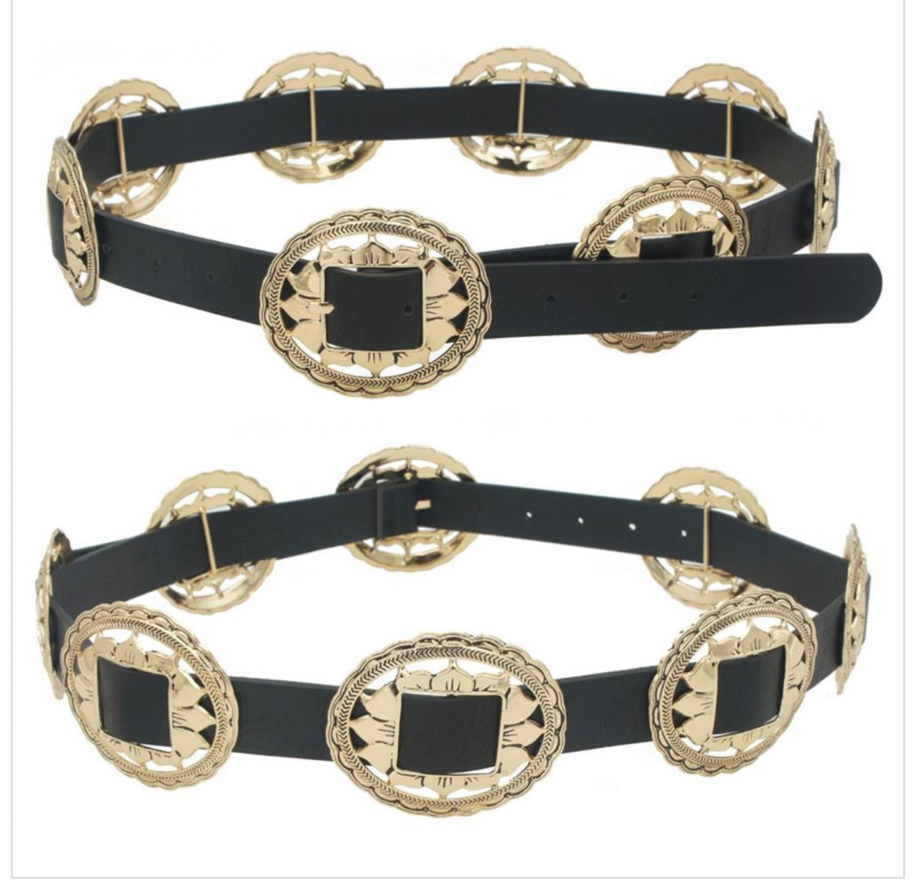 Cowboy sunflower belt plus size