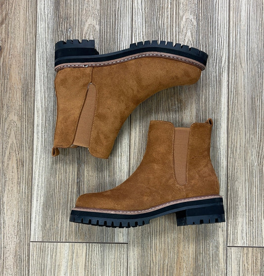 Tan Suede boots