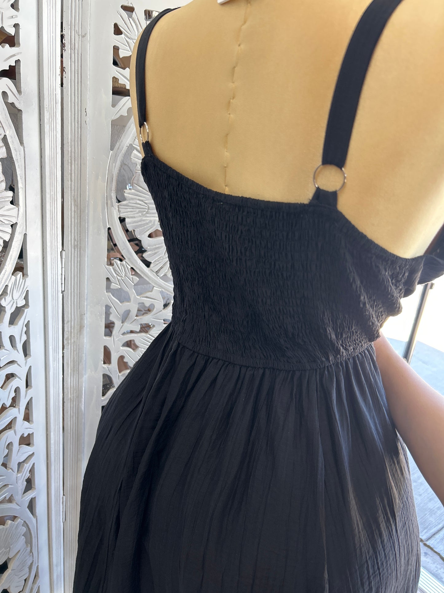 Corset tie dress