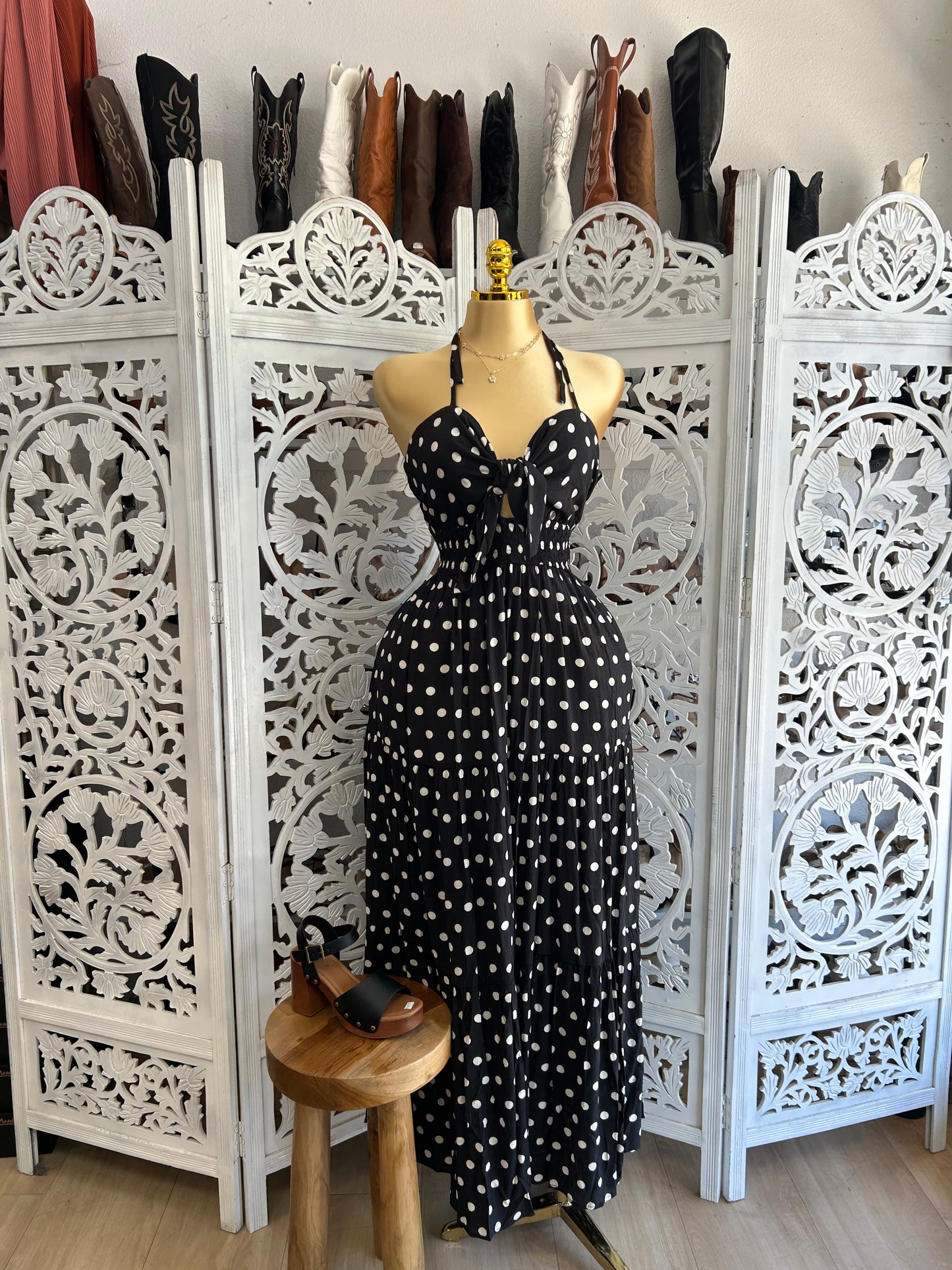 Polka dot dress