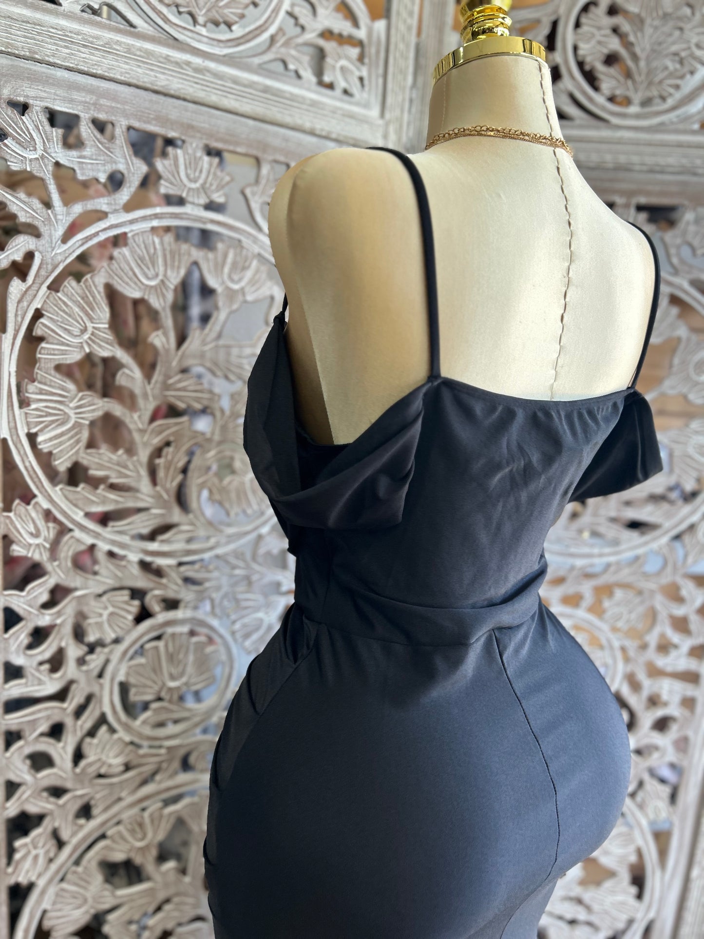 Off the shoulder long dress