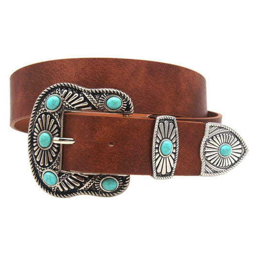Western plus size belt