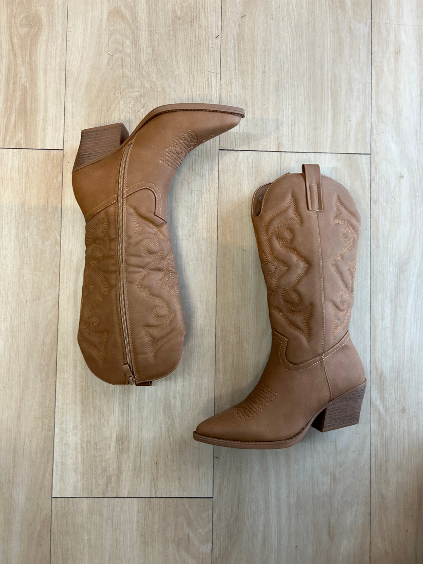 Cowboy boots wife fit friendly (elk)