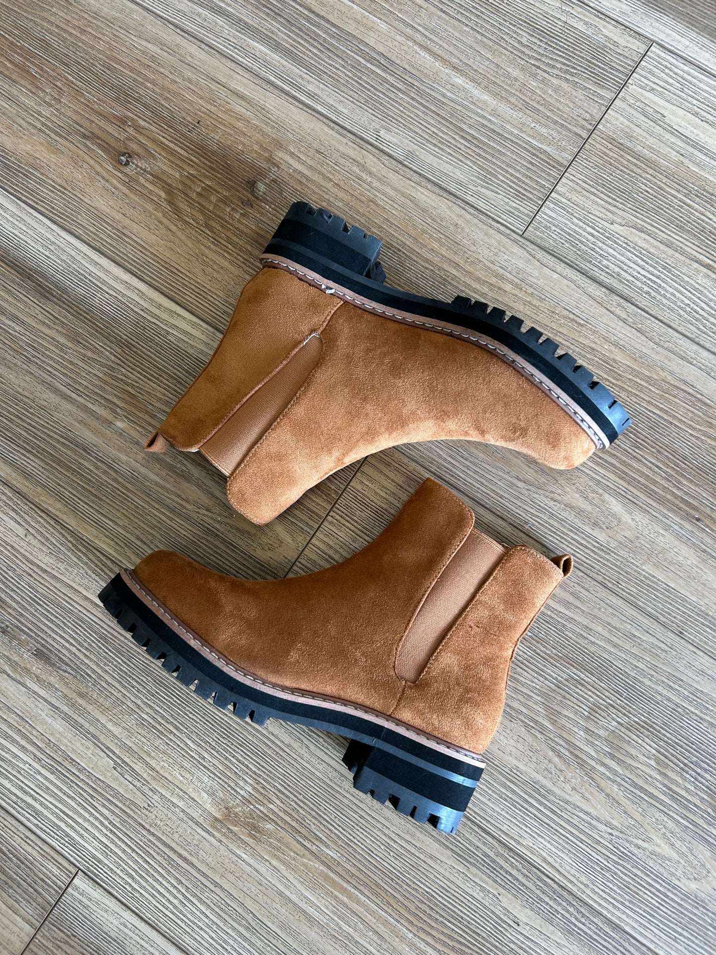 Tan Suede boots