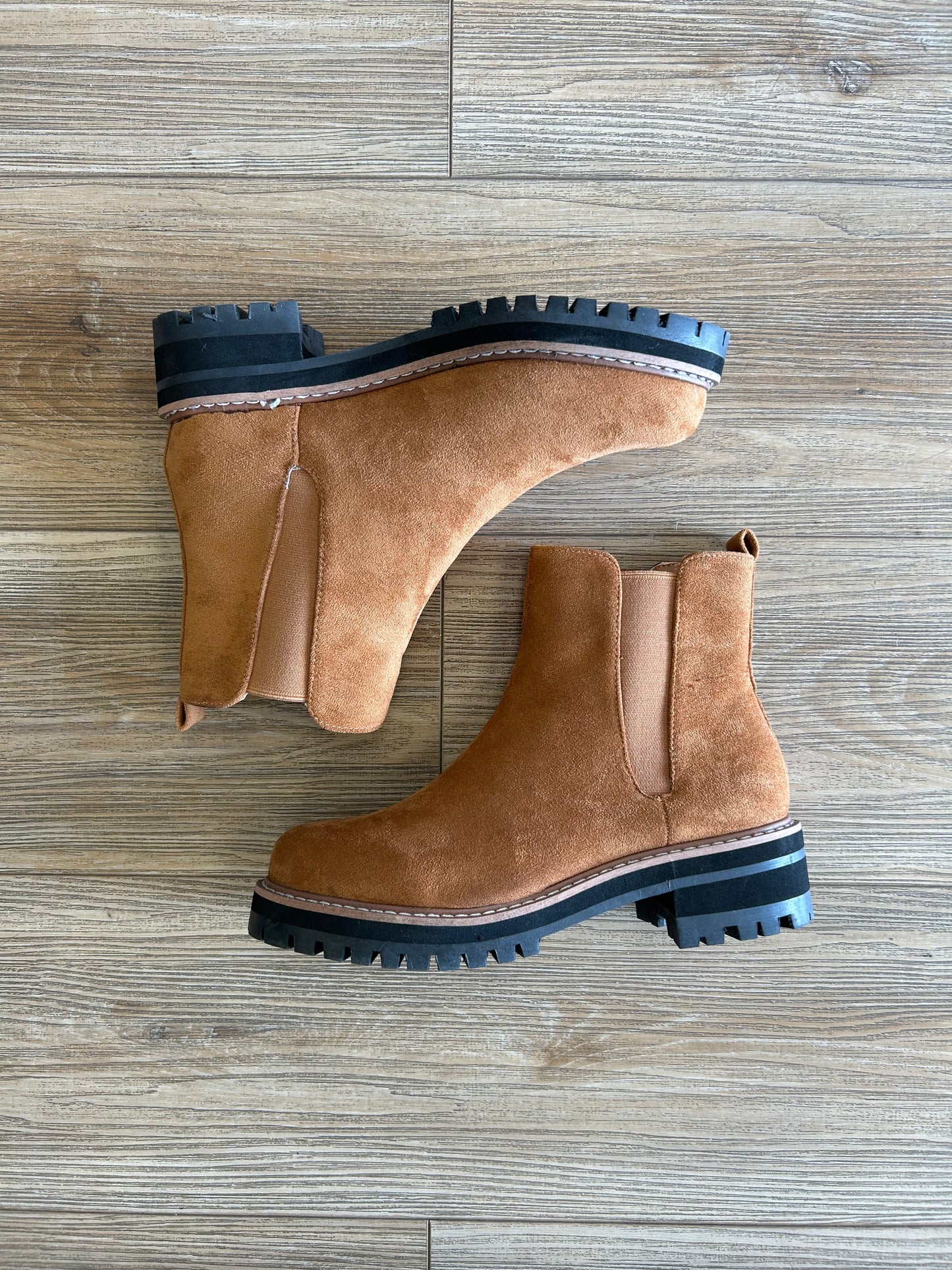 Tan Suede boots