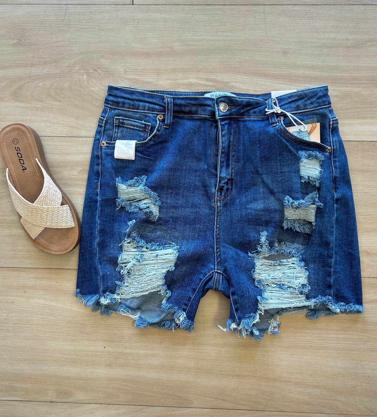 High rise mom shorts! Final sale