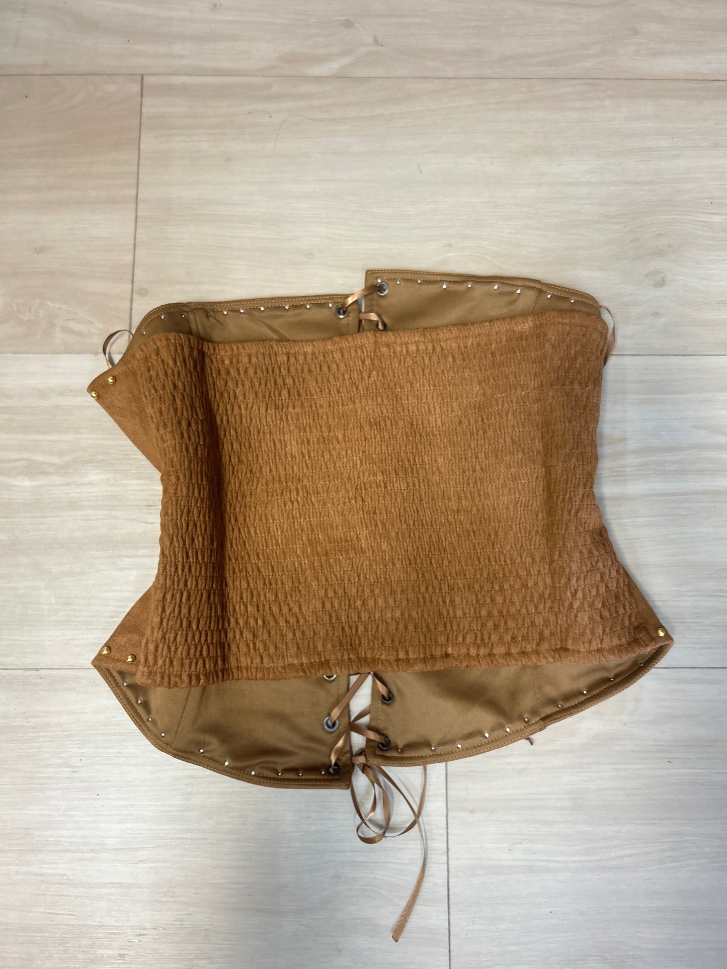 Cowgirl shirt (size up) opens in the front