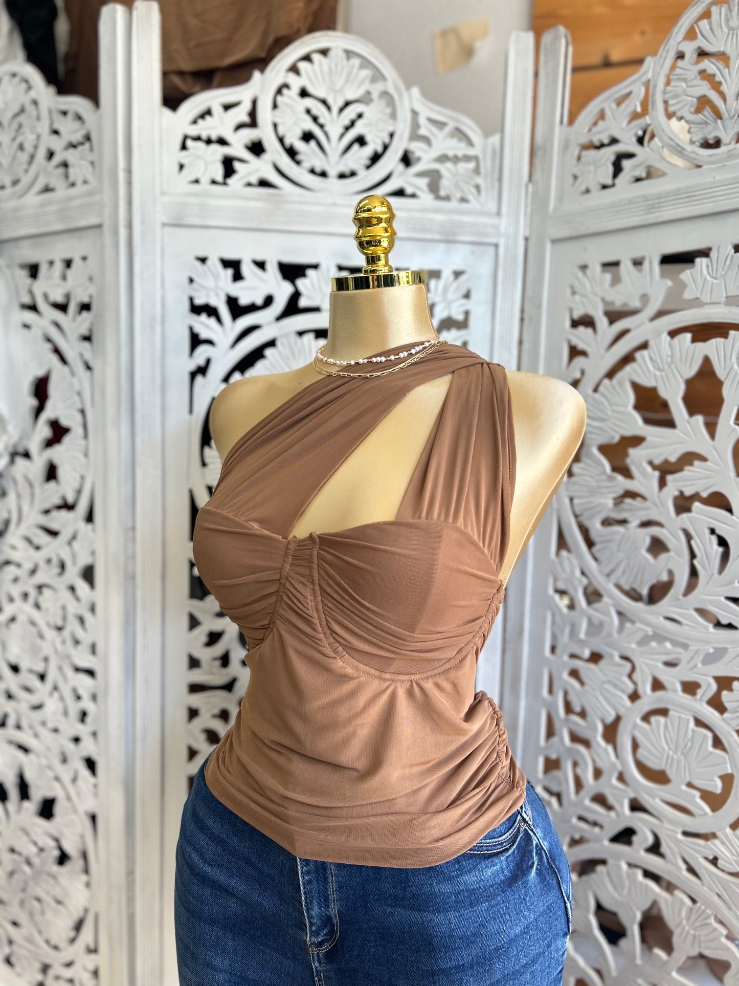 Asymmetrical shirt