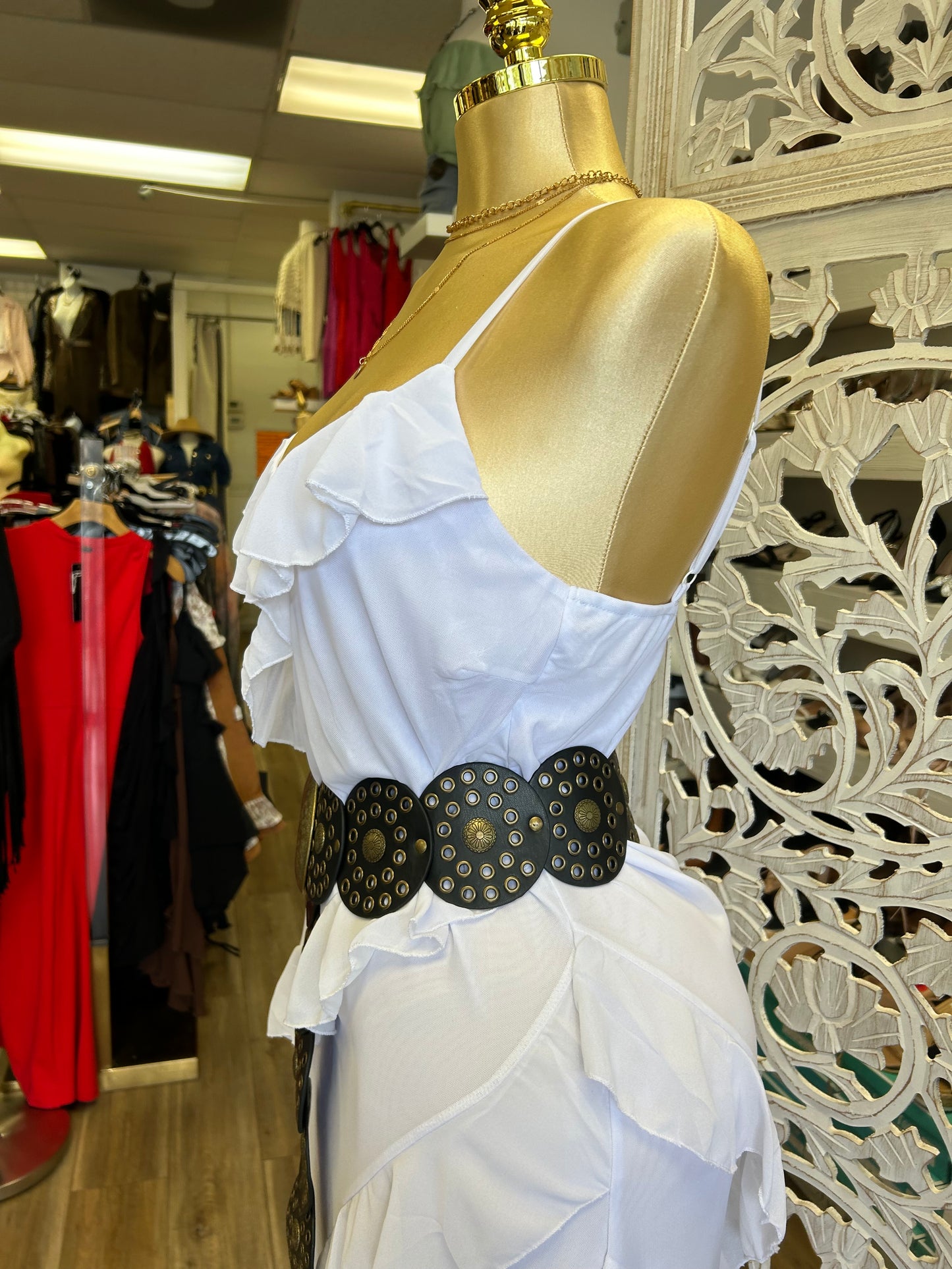 Flow strap dress