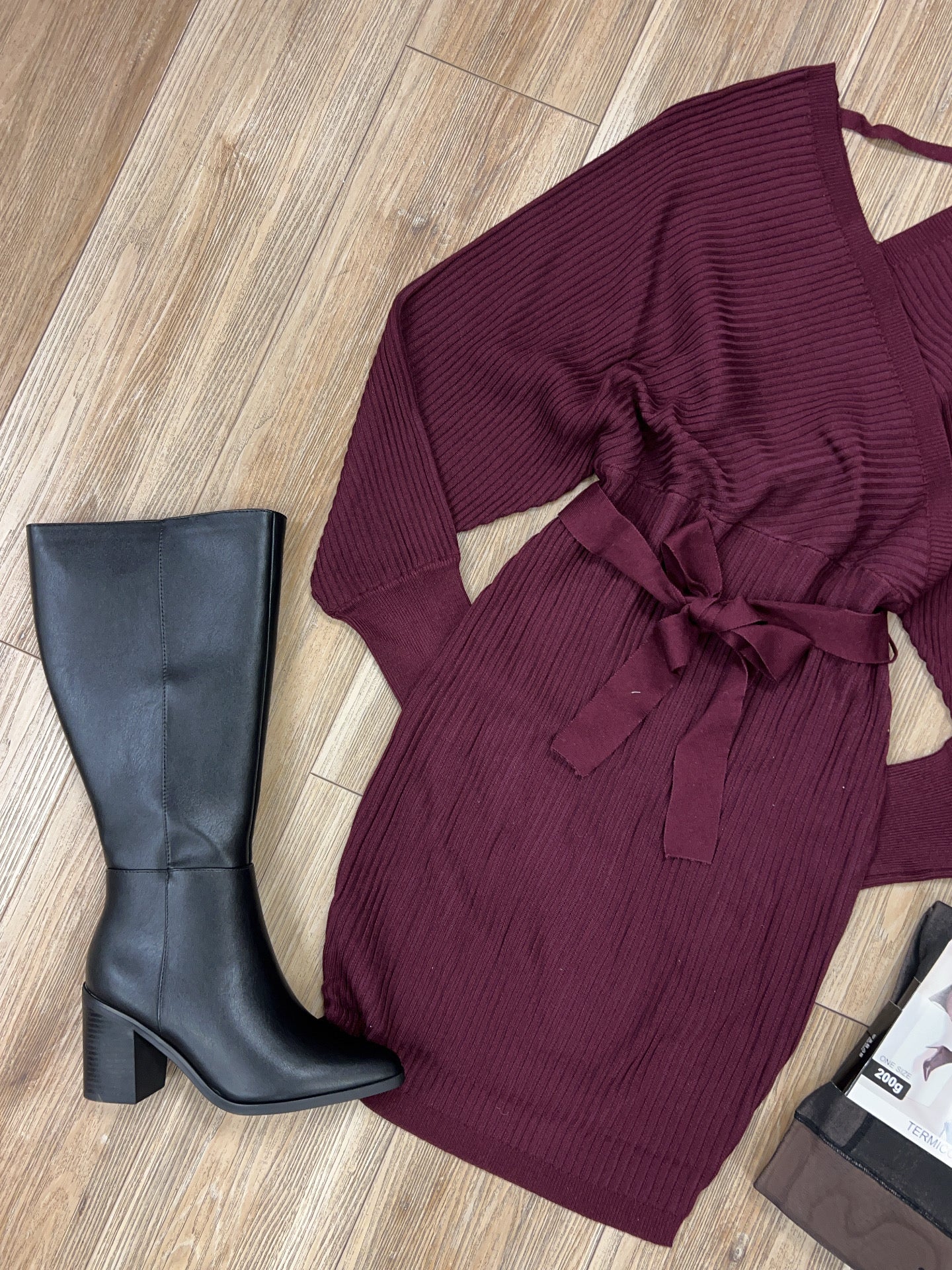 Sweater dress