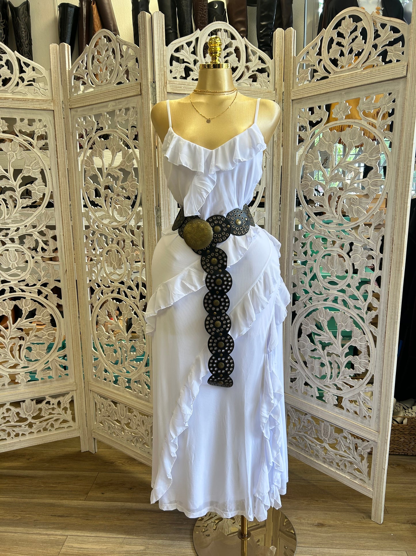 Flow strap dress