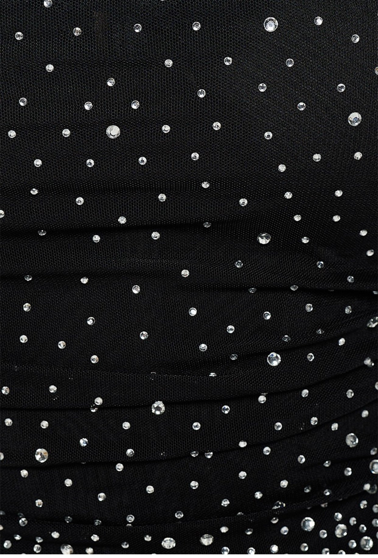 Mesh rhinestone top