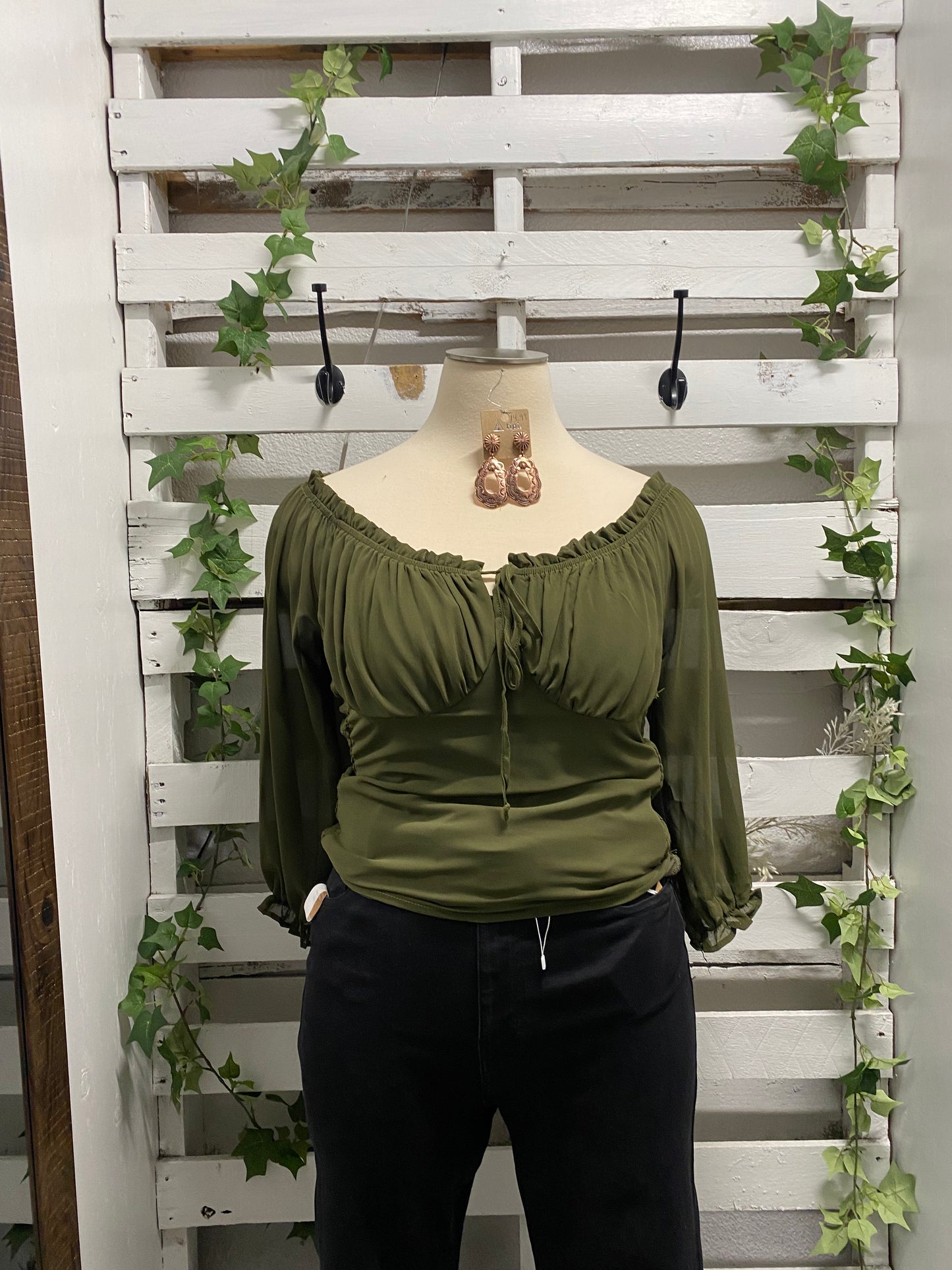 Gabriela top size up