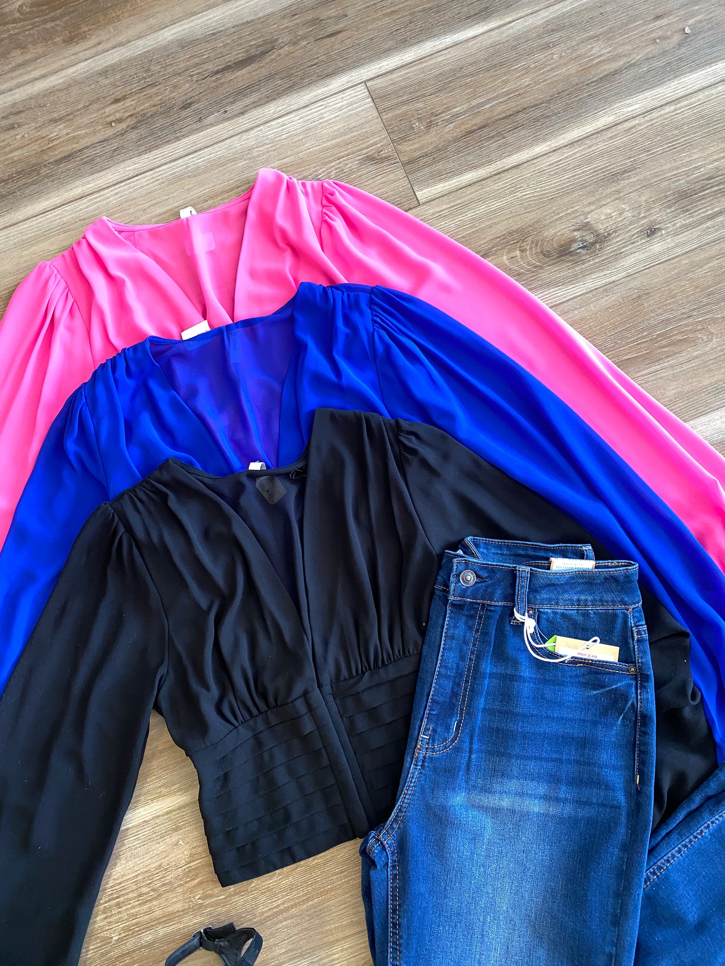 V neck long sleeve