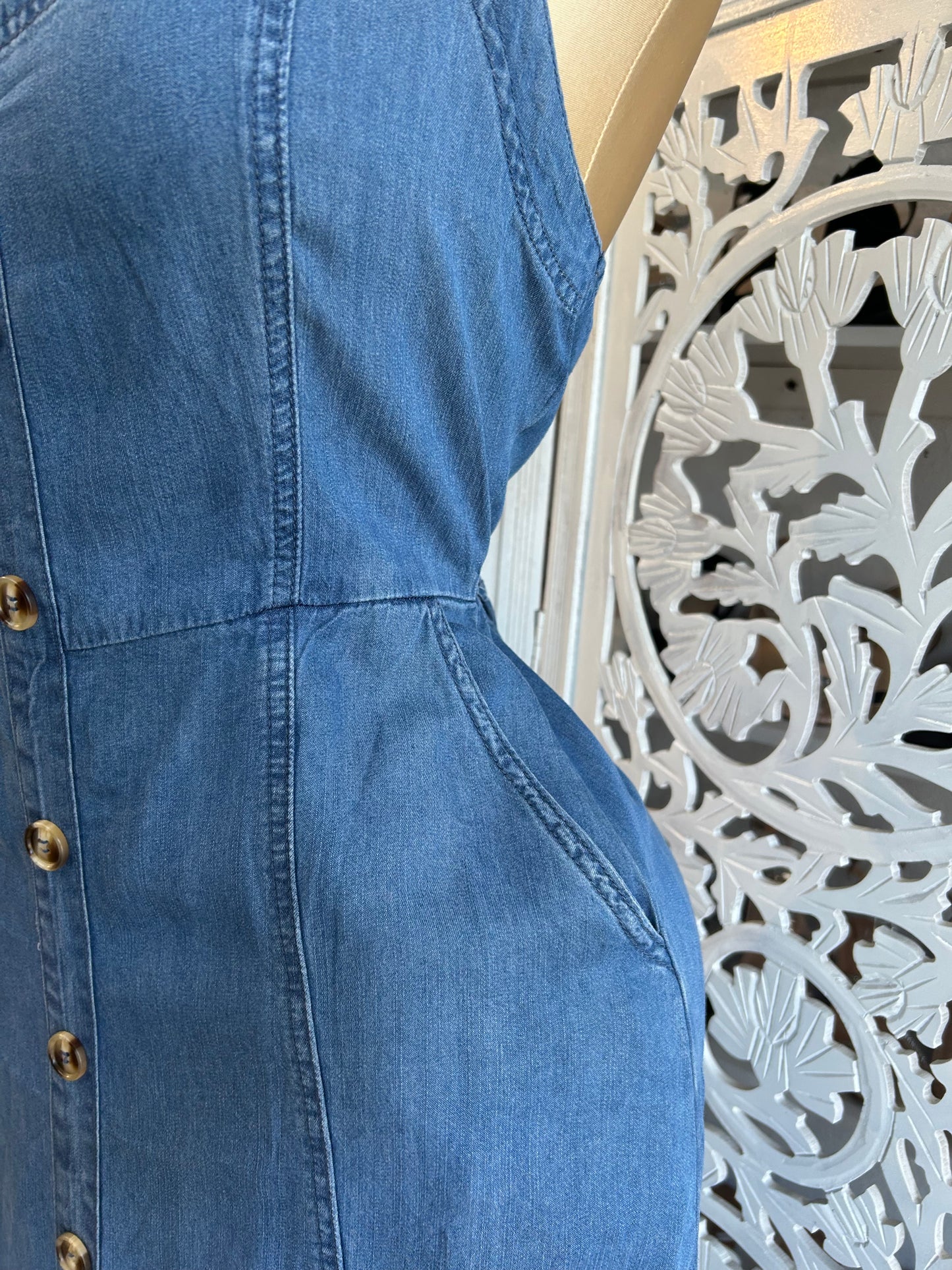 Denim dress