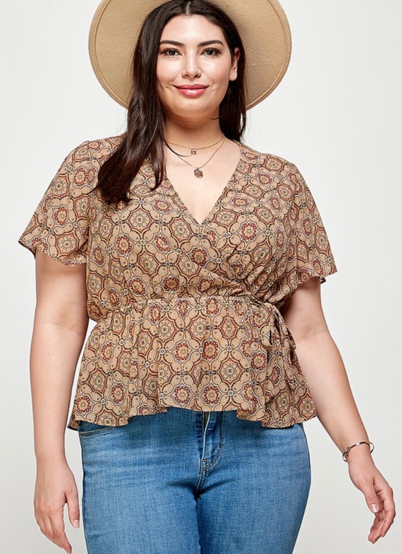 Print cross shirt
