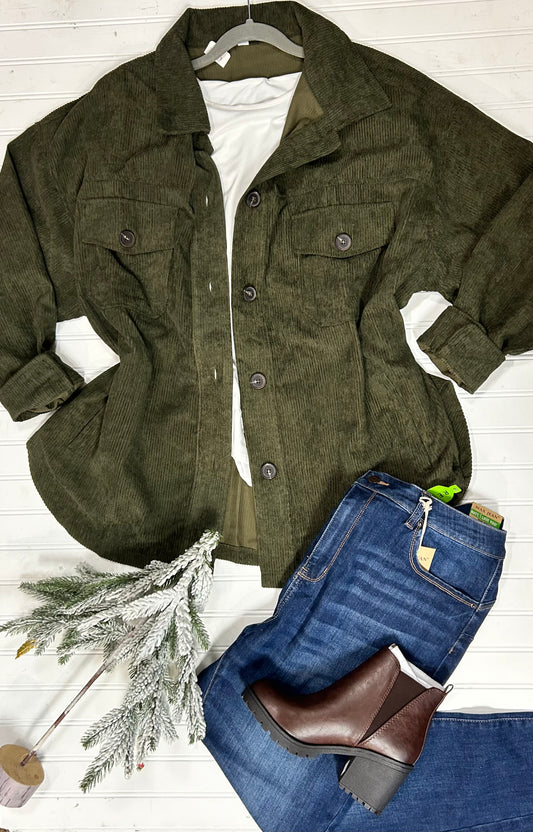 Green jacket