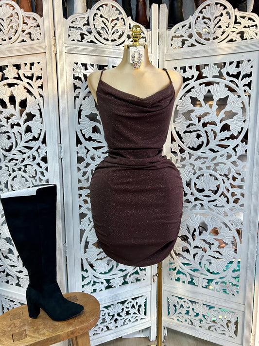 Sparkly strap dress