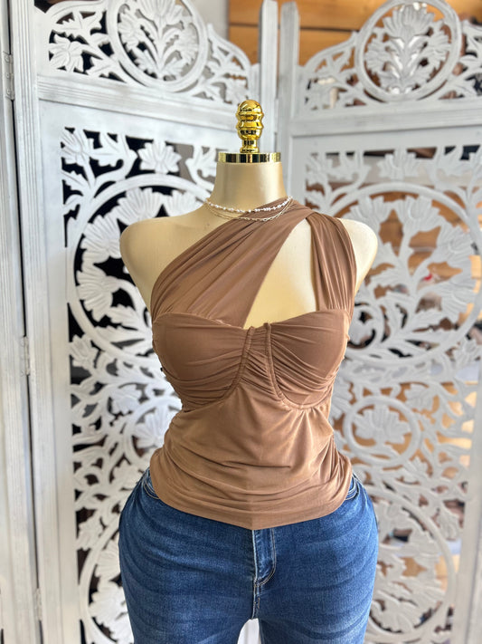 Asymmetrical shirt