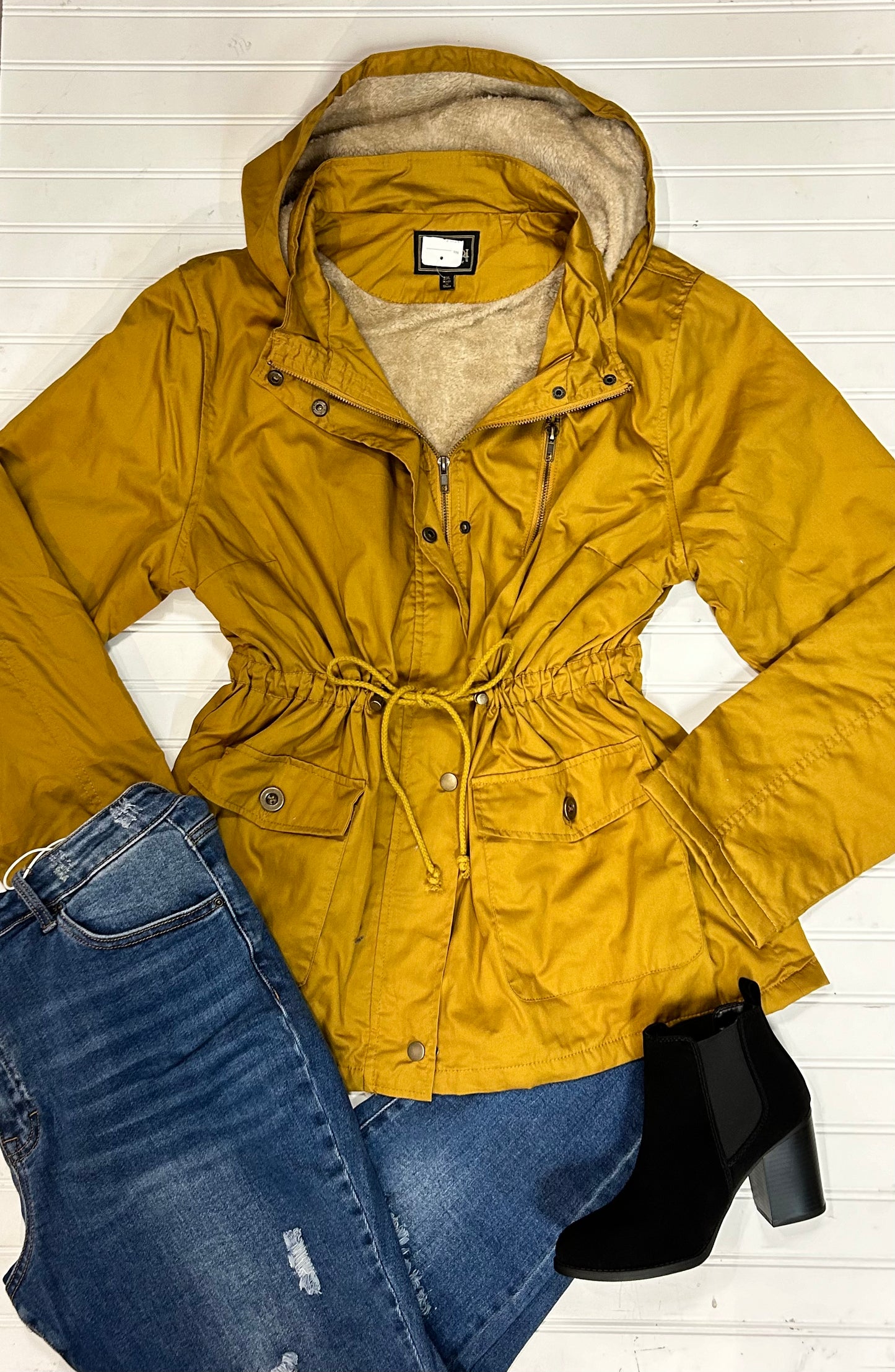 Mustard jacket