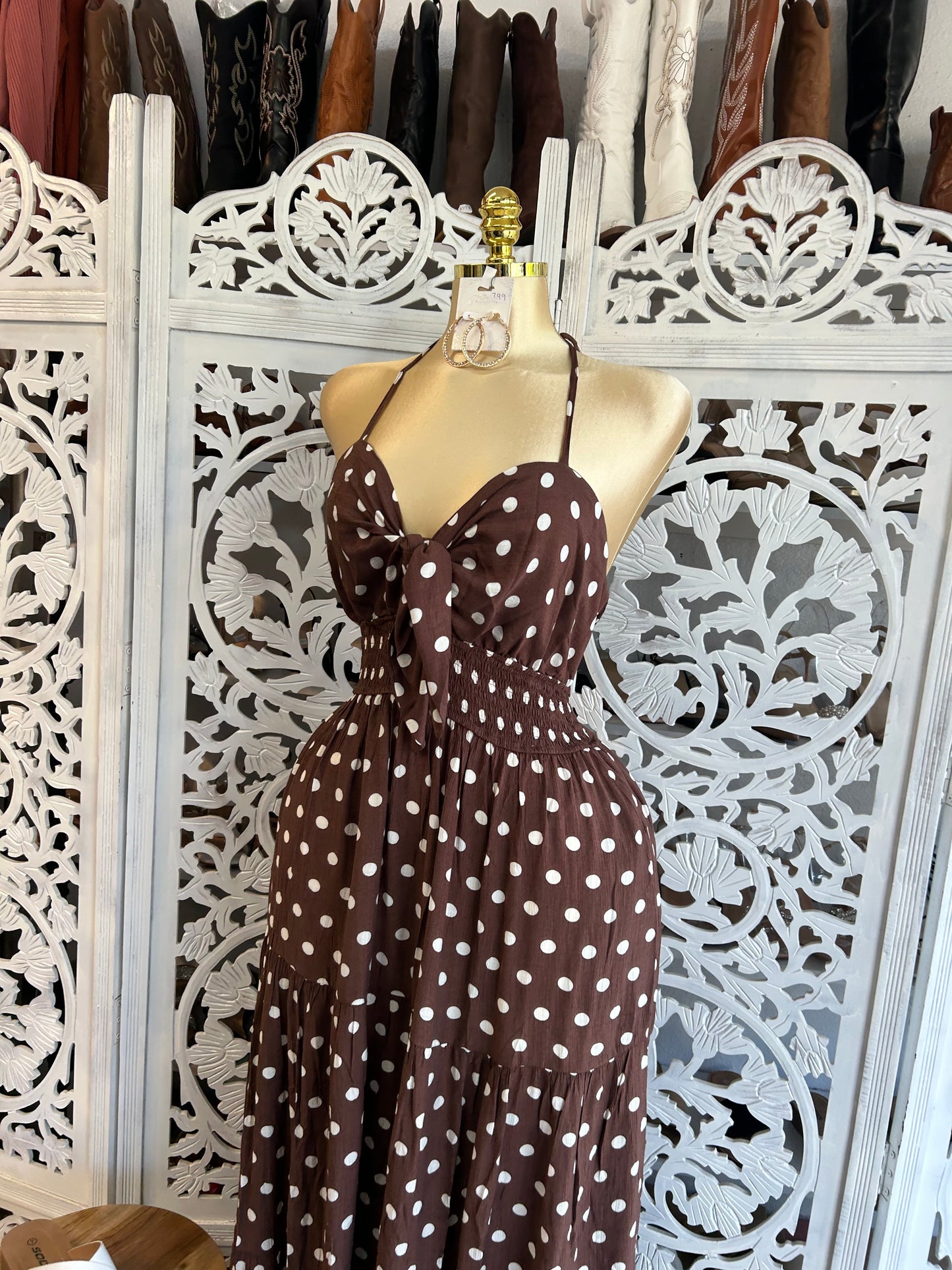 Polka dot dress