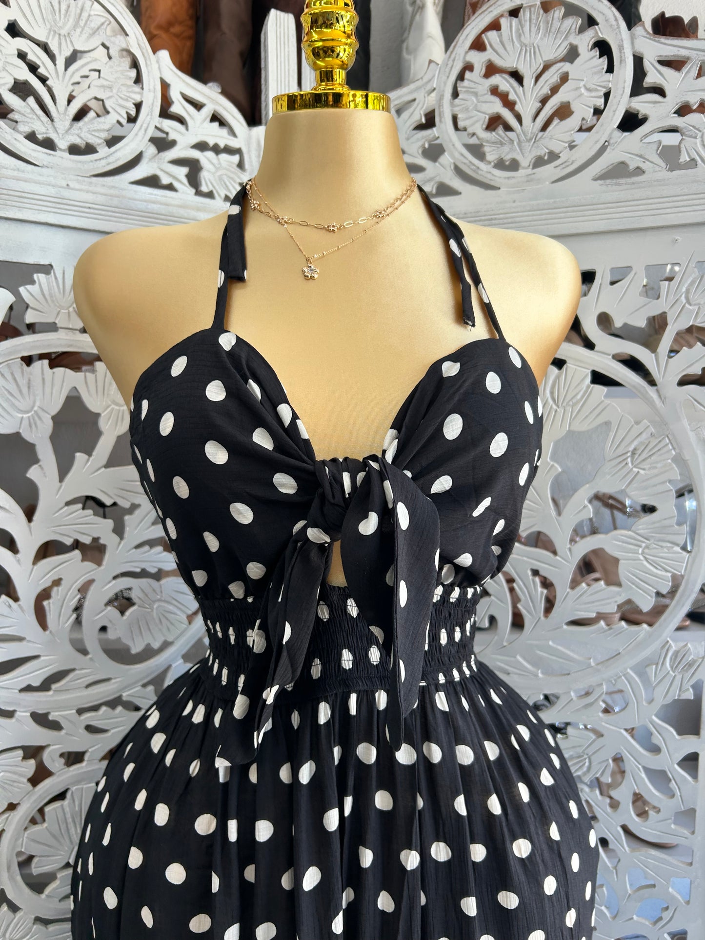 Polka dot dress