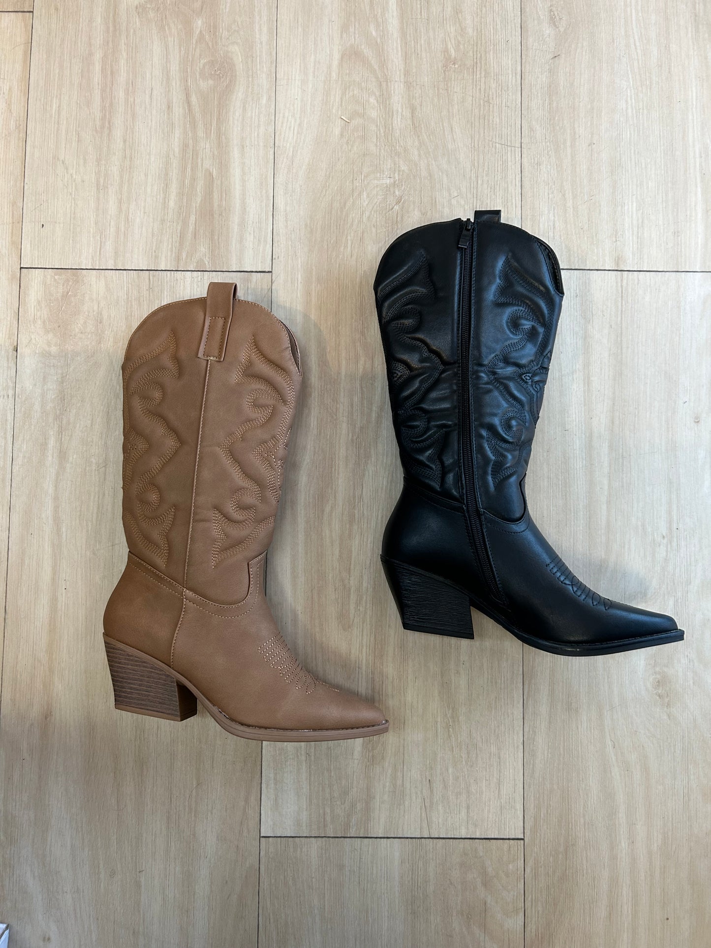 Cowboy boots wife fit friendly (elk)