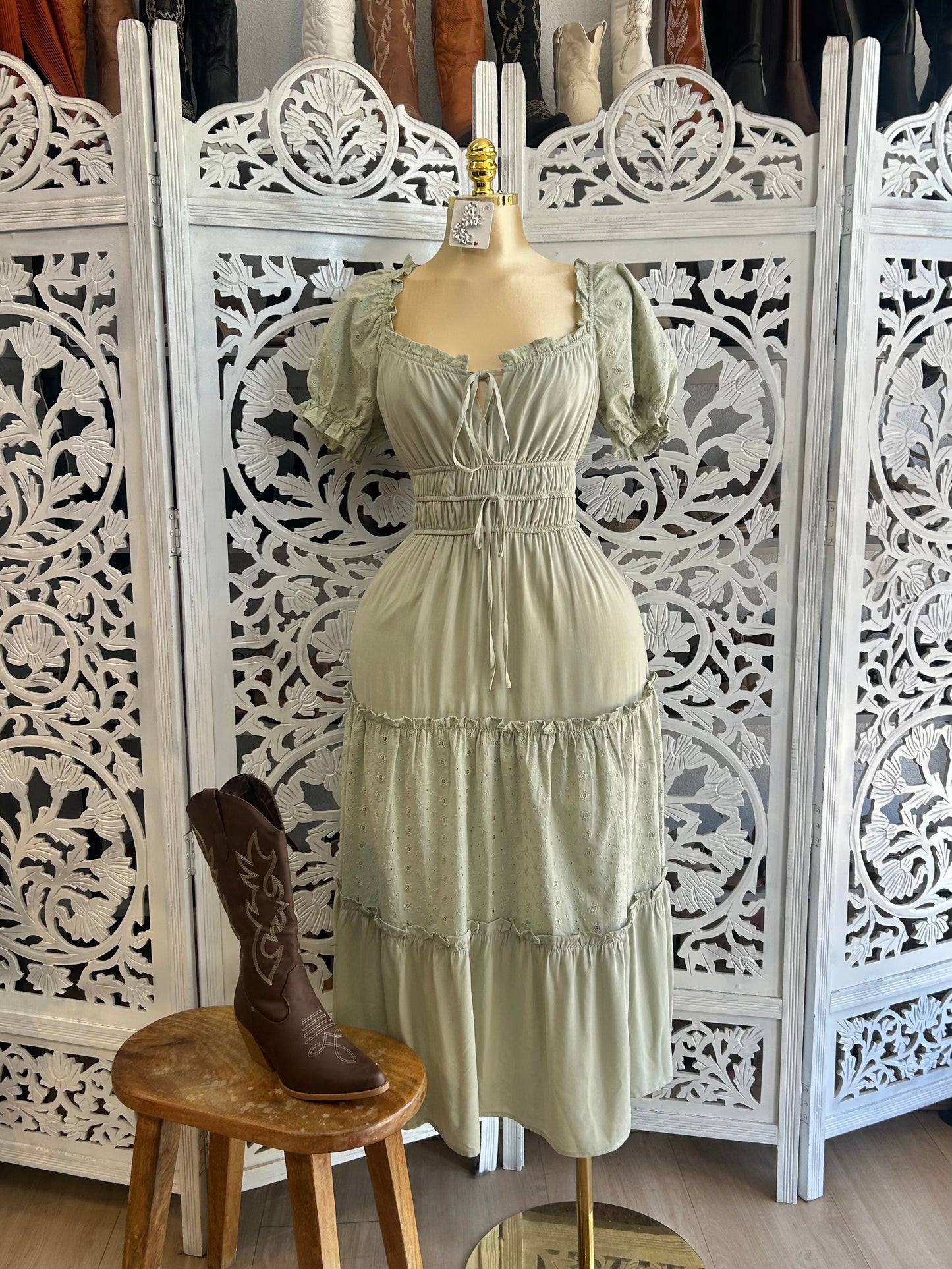 Long flowy dress