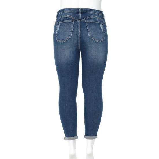 Push-up butt skinny jeans