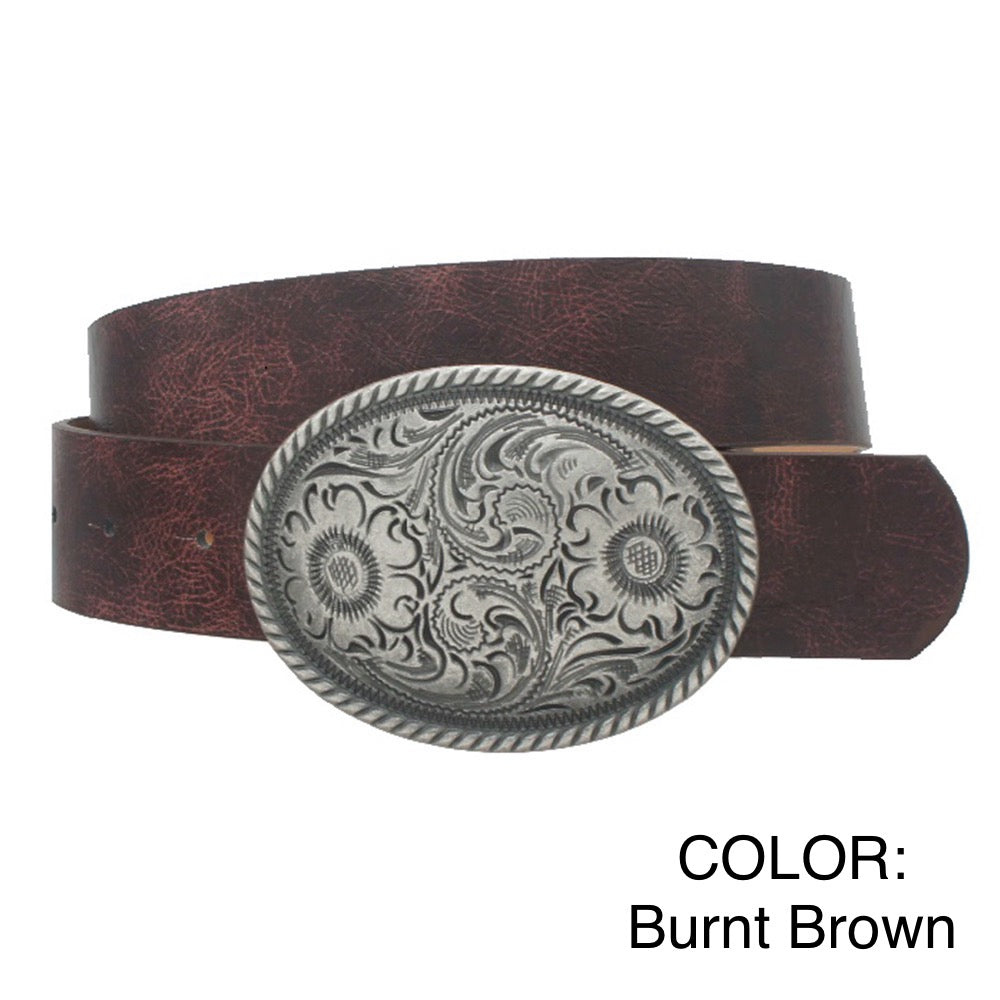 Western plus size belt