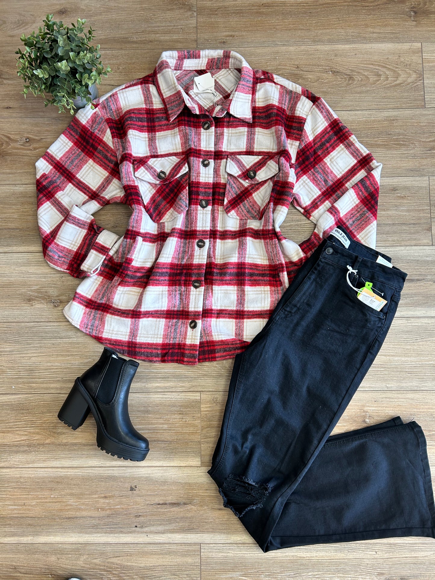 Plaid Shacket