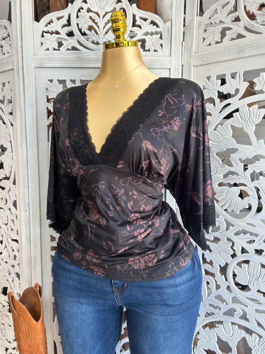 Floral jasmine top