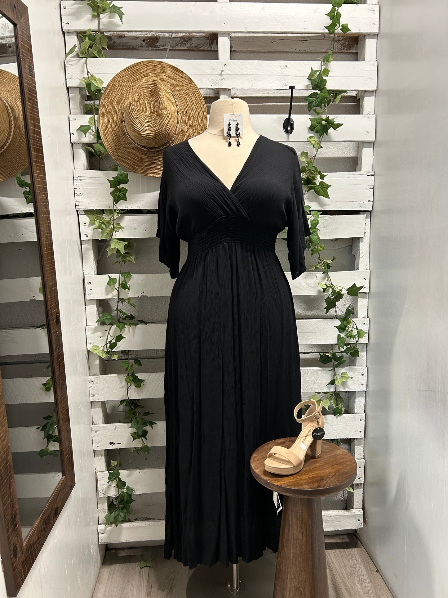 Formal v neck dress