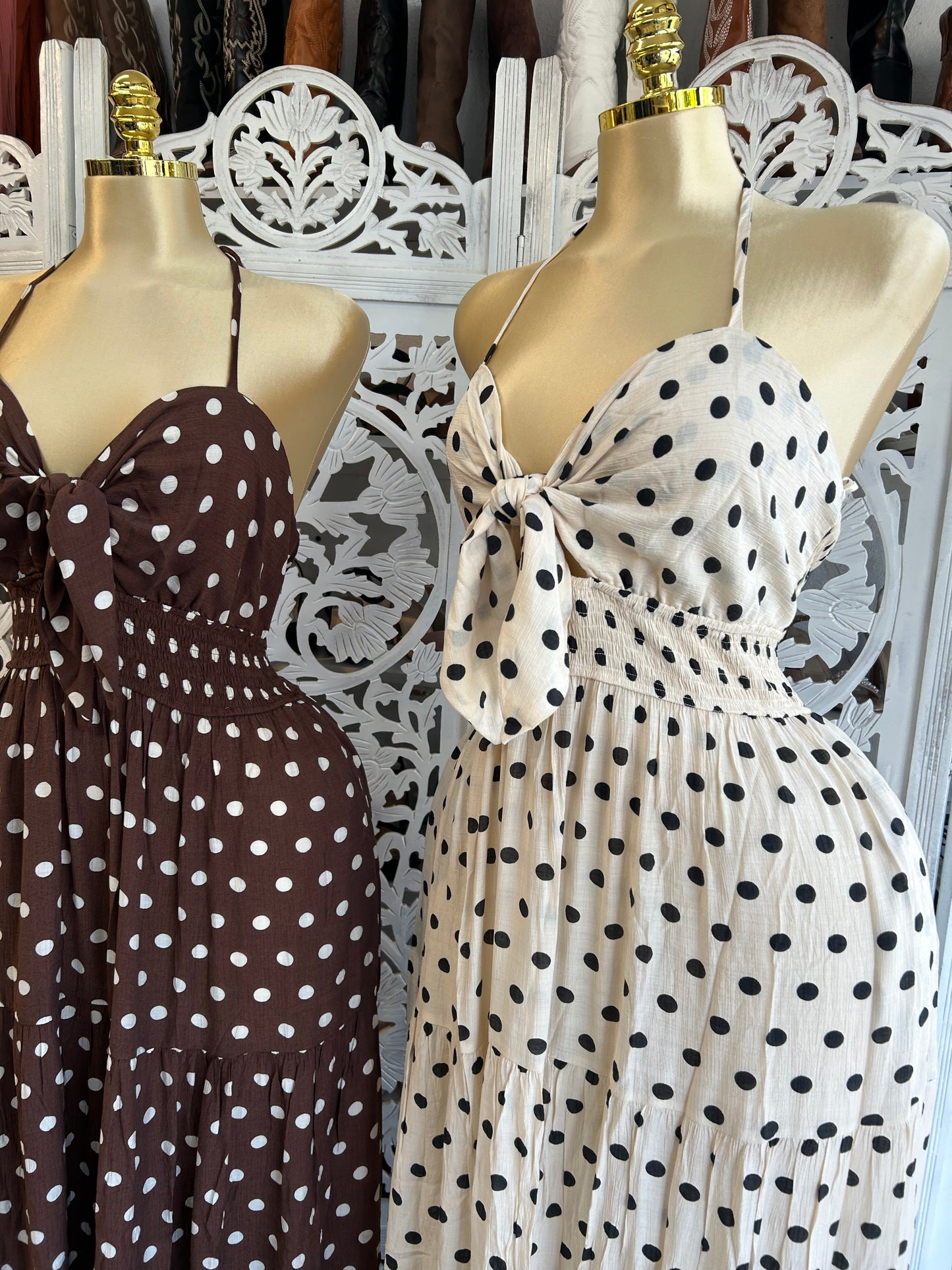 Polka dot dress