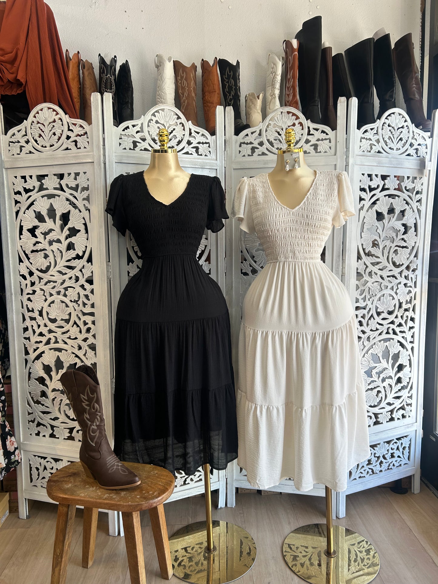Long flowy dress