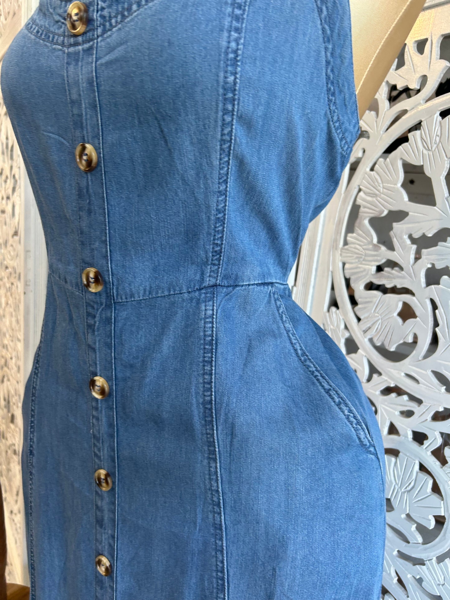 Denim dress