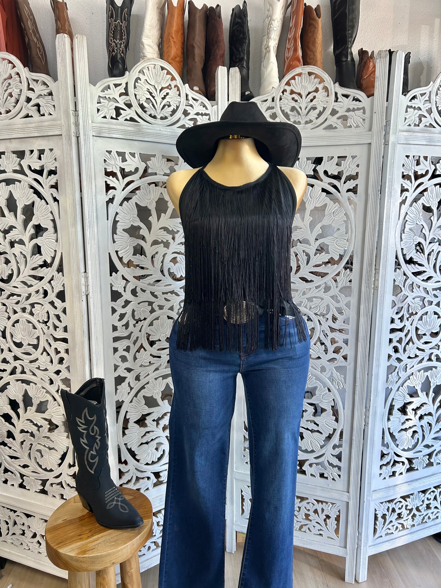 Fringe shirt