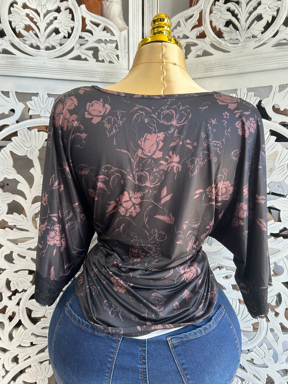 Floral jasmine top