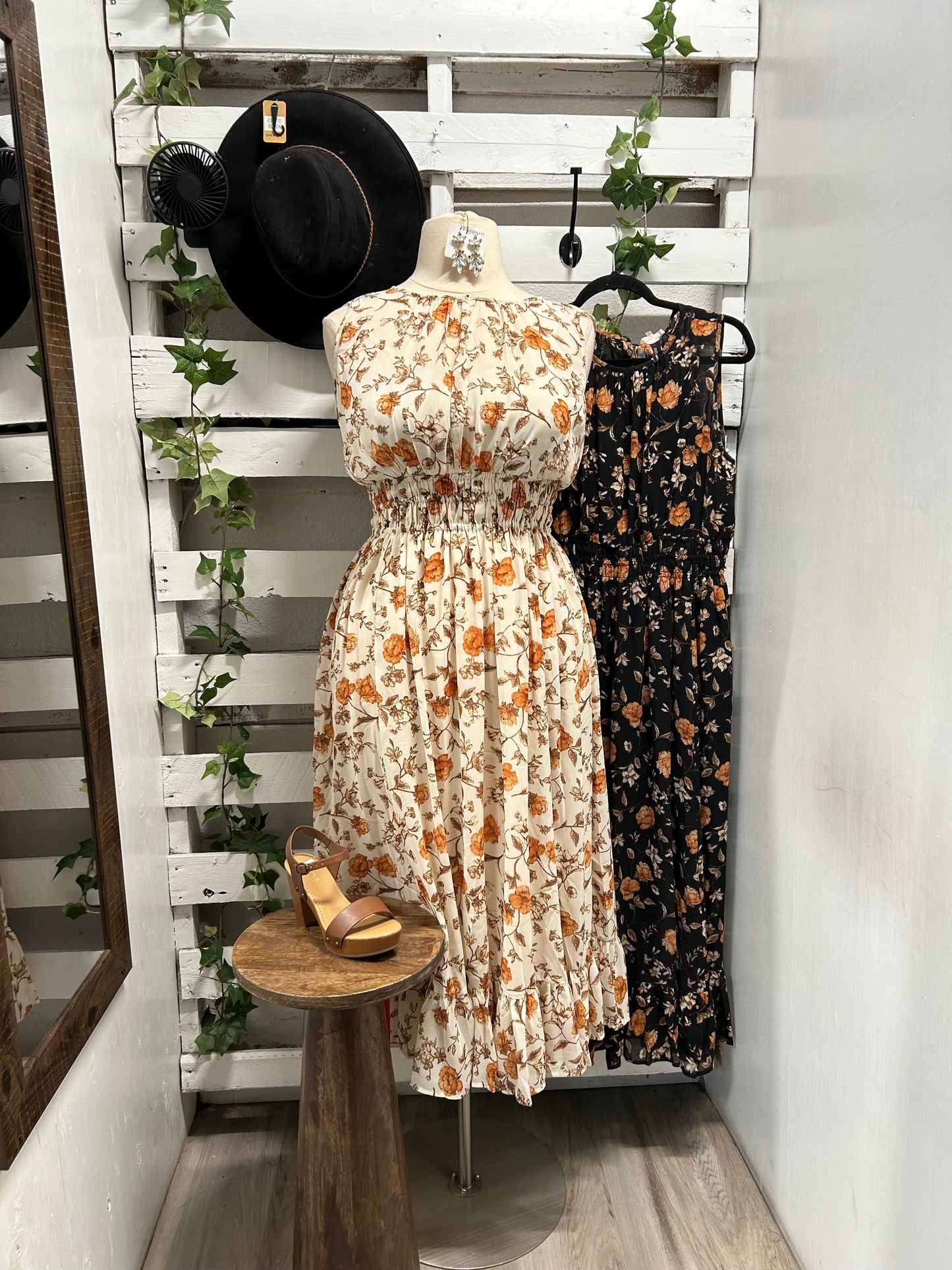 Floral long dress