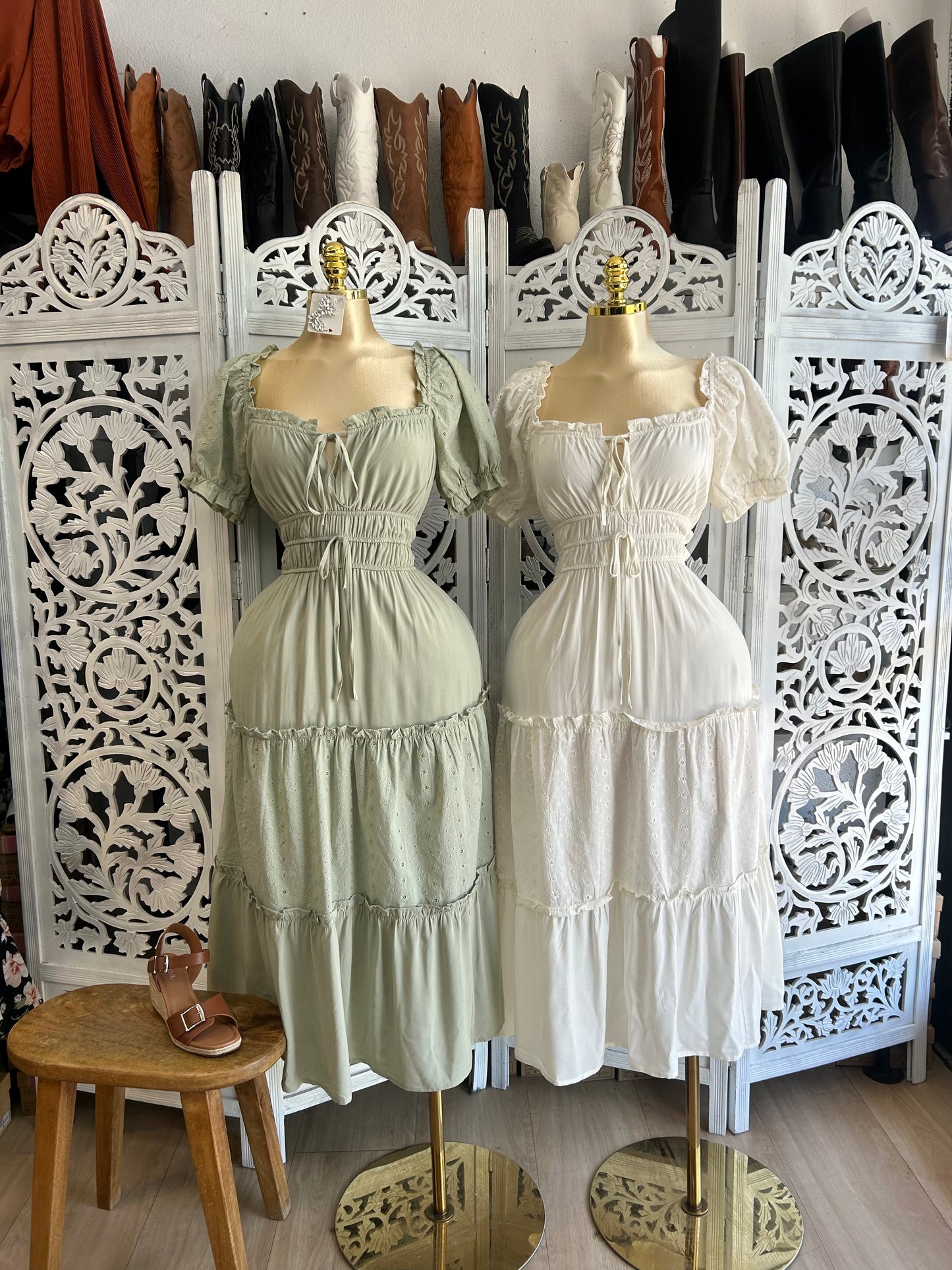 Long flowy dress