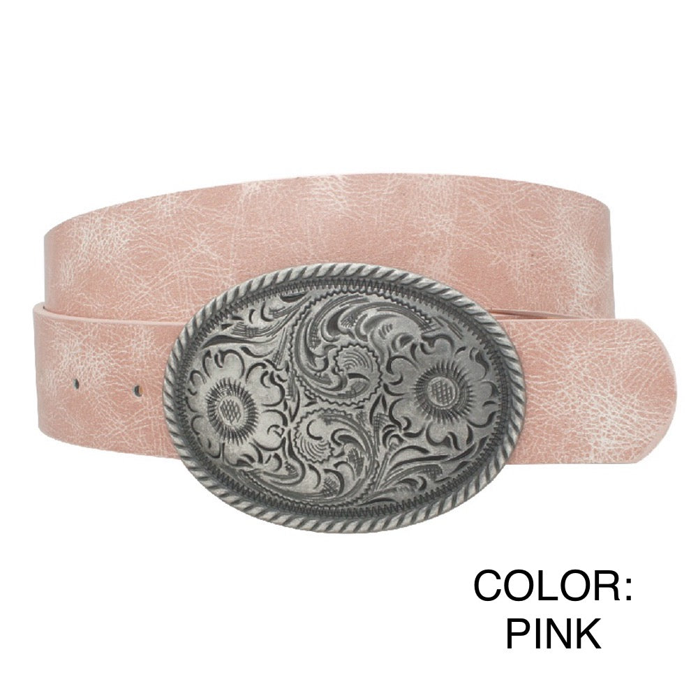 Western plus size belt