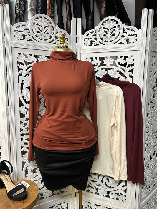Turtleneck shirt