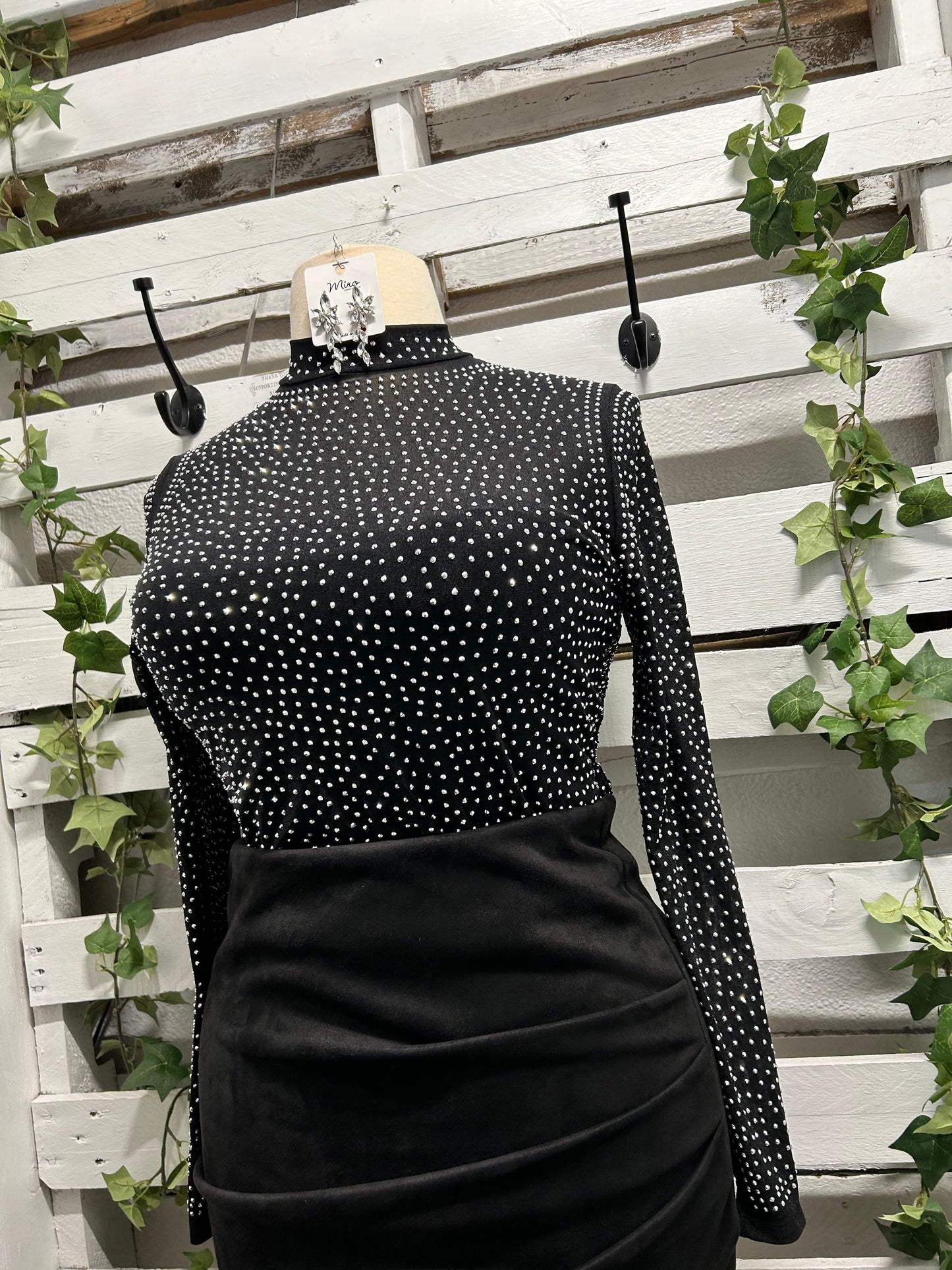 Rhinestone top (size up)