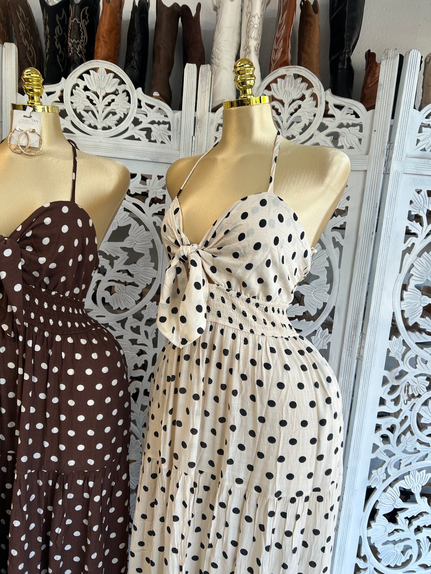 Polka dot dress