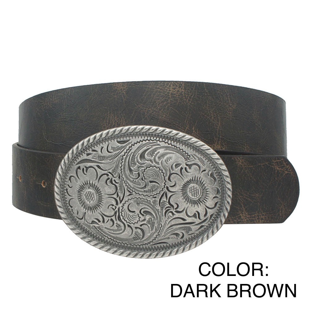 Western plus size belt