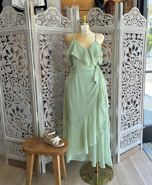 Mint classy dress
