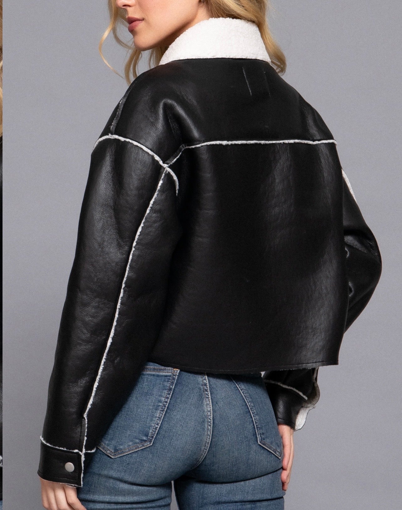 Leather jacket