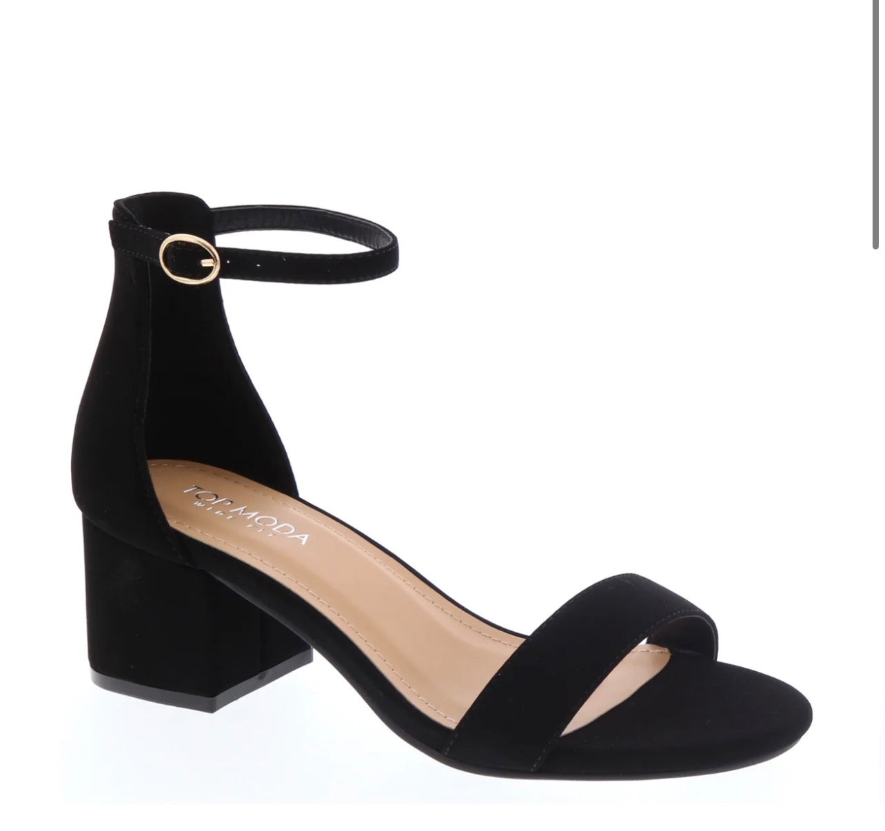 WIDE FIT low toe heels - Darci